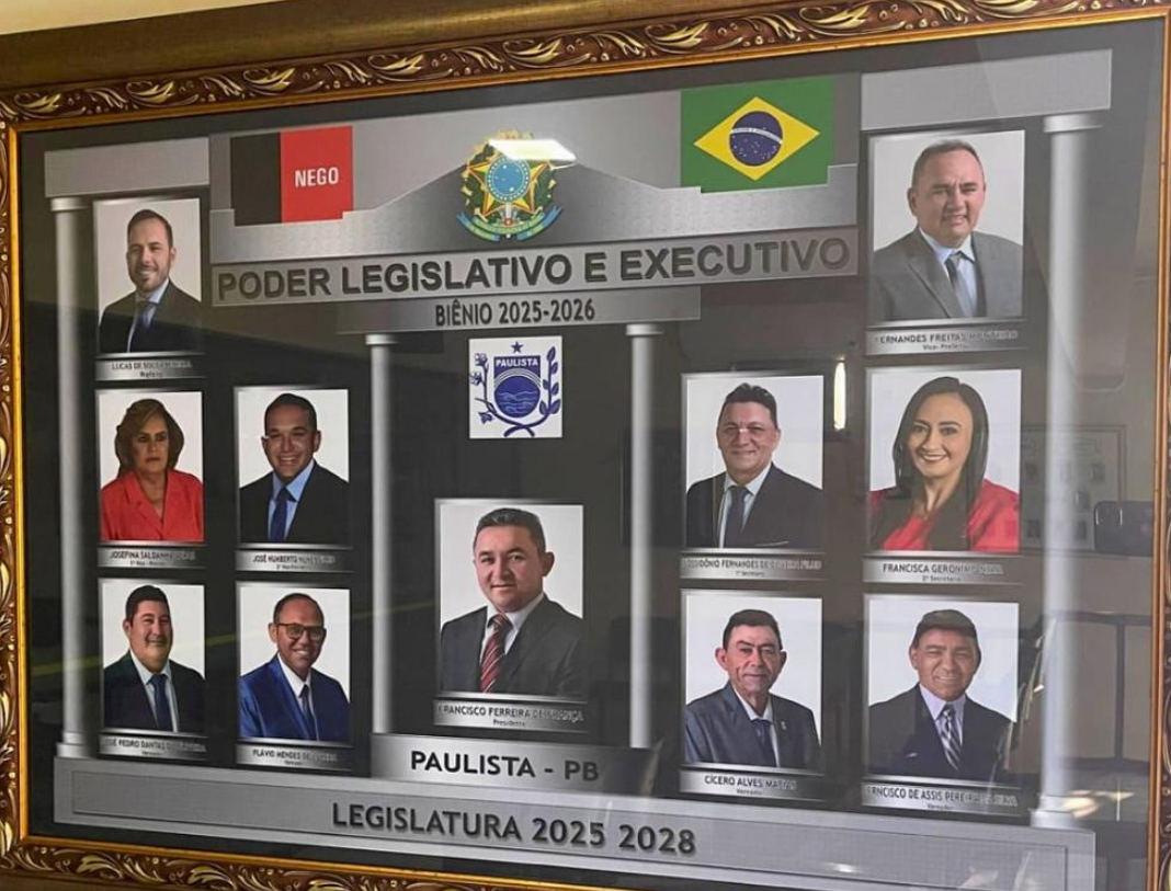 Mesa Diretora da Câmara Municipal de Paulista promove ações institucionais no início do ano legislativo